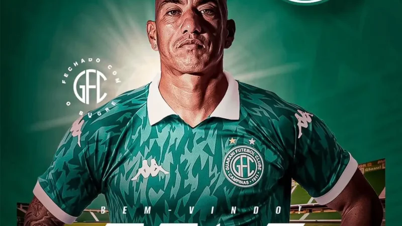 Ralf é oficializado pelo Guarani e volta a atuar no futebol paulista