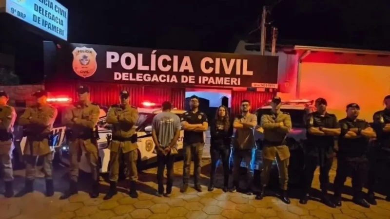 Suspeito de matar idoso em Ipameri é preso após quatro dias de buscas