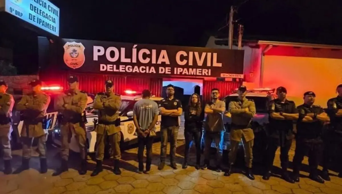 Suspeito de matar idoso em Ipameri é preso após quatro dias de buscas