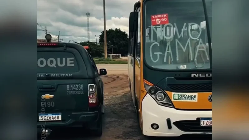 ‘Vai morrer por causa de um celular?’: homens são presos em Valparaíso após assaltarem ônibus