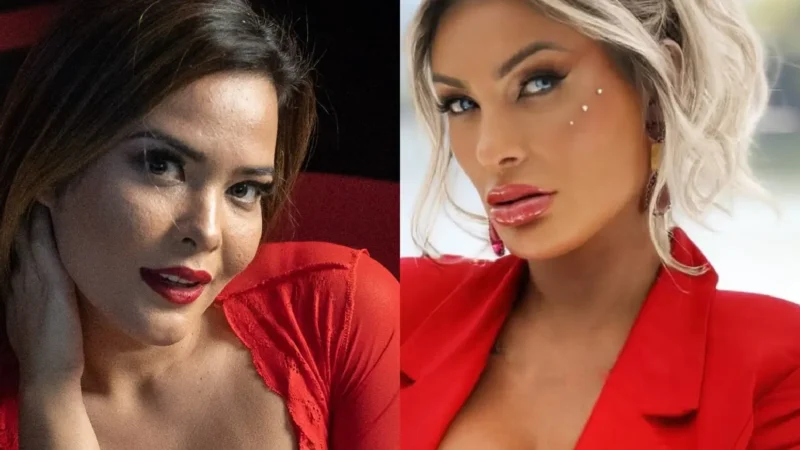 Veja fotos de Geisy Arruda e Andressa Urach de lingerie sexy