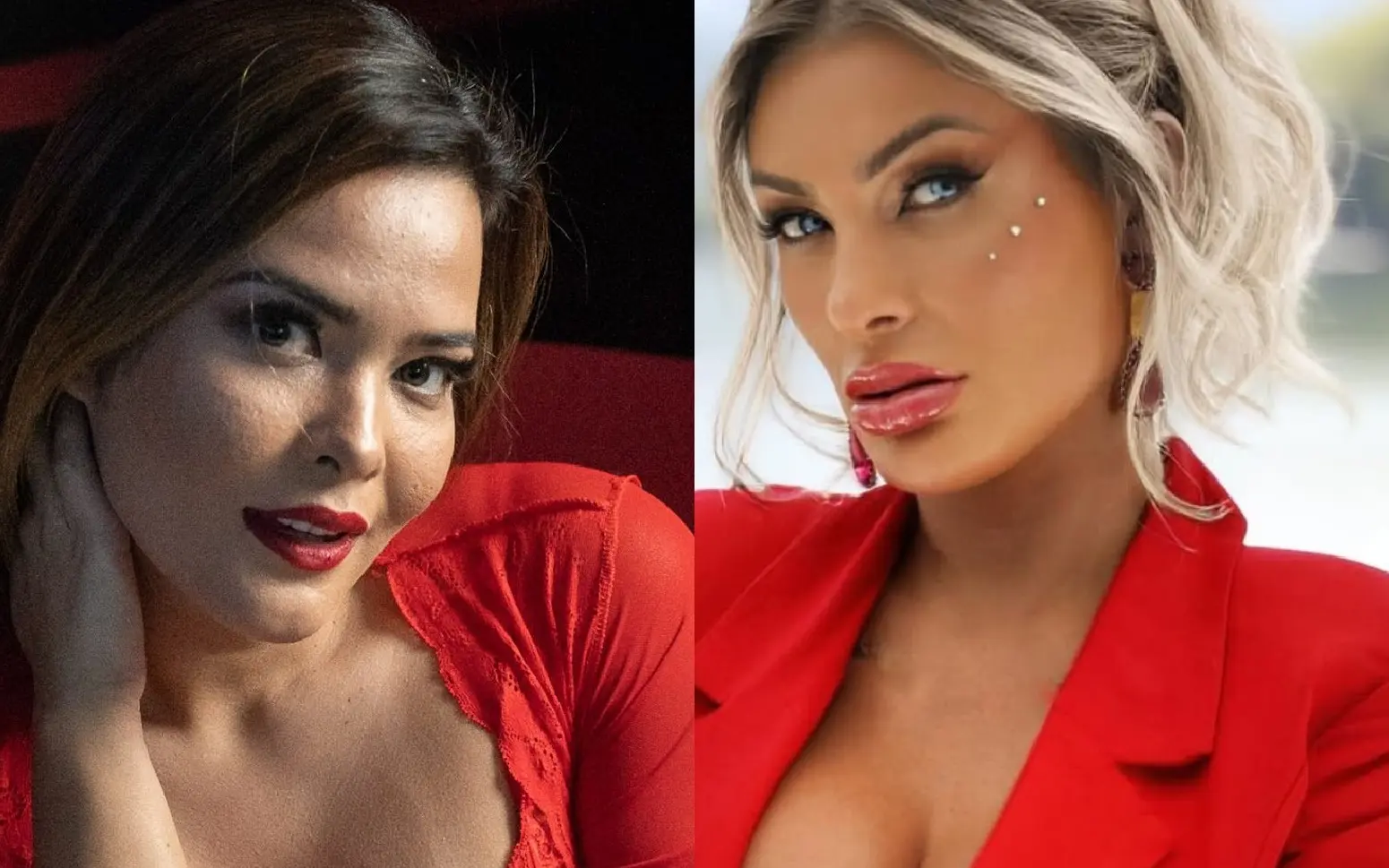 Veja fotos de Geisy Arruda e Andressa Urach de lingerie sexy