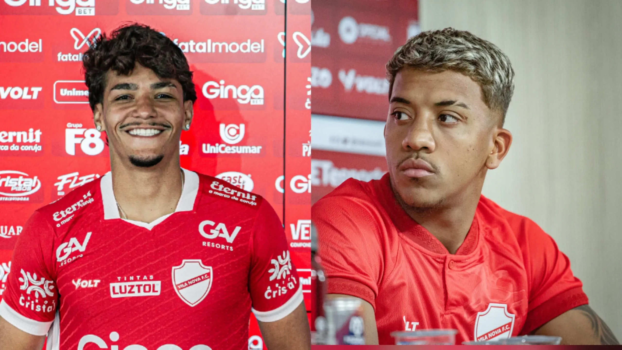 Vila Nova rescinde com atacante e volante