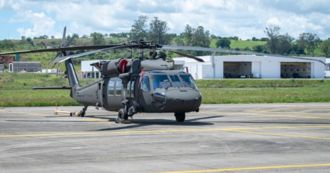 O mais novo helicóptero Black Hawk do Exército