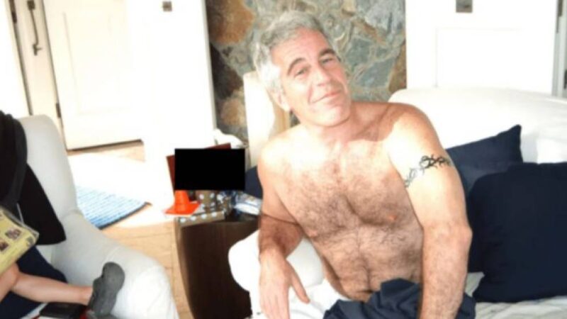 Teria Jeffrey Epstein deixado registrado em foto o abuso de uma criança?