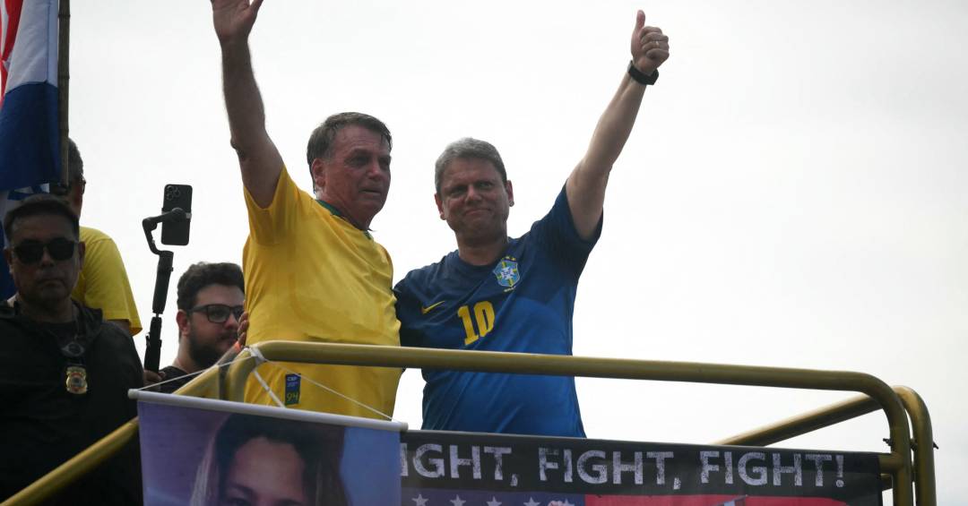 Tarcísio cita compromissos em SP e adia visita que faria a Bolsonaro na quinta