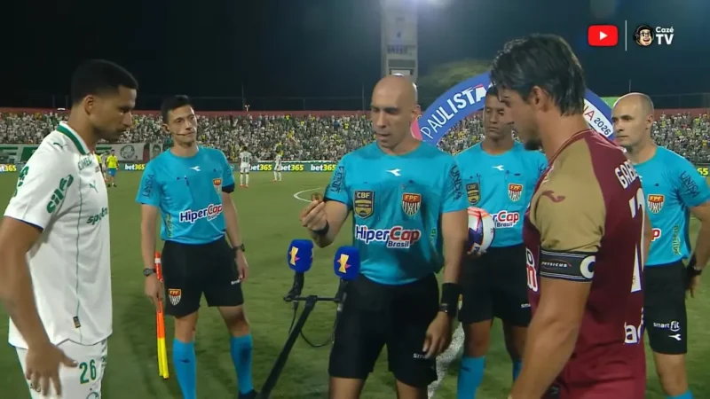 Ação de patrocinador transforma “cara ou coroa” do Paulistão em “geladeira ou fritadeira”