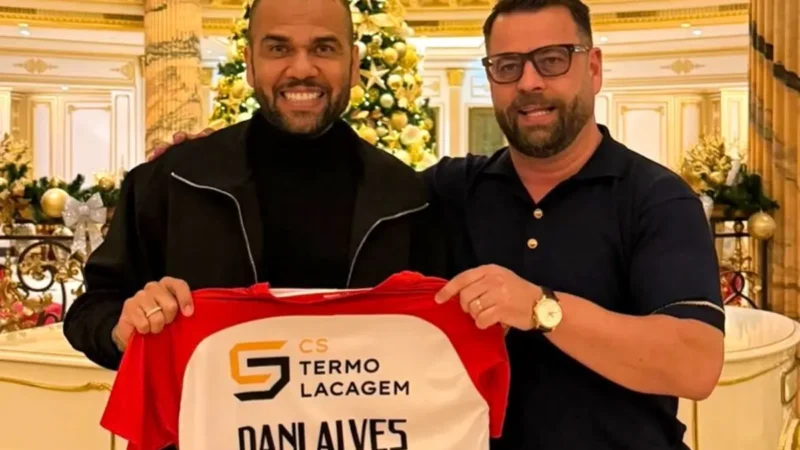 Após reverter condenação por estupro, Daniel Alves investe em time da terceira divisão de Portugal