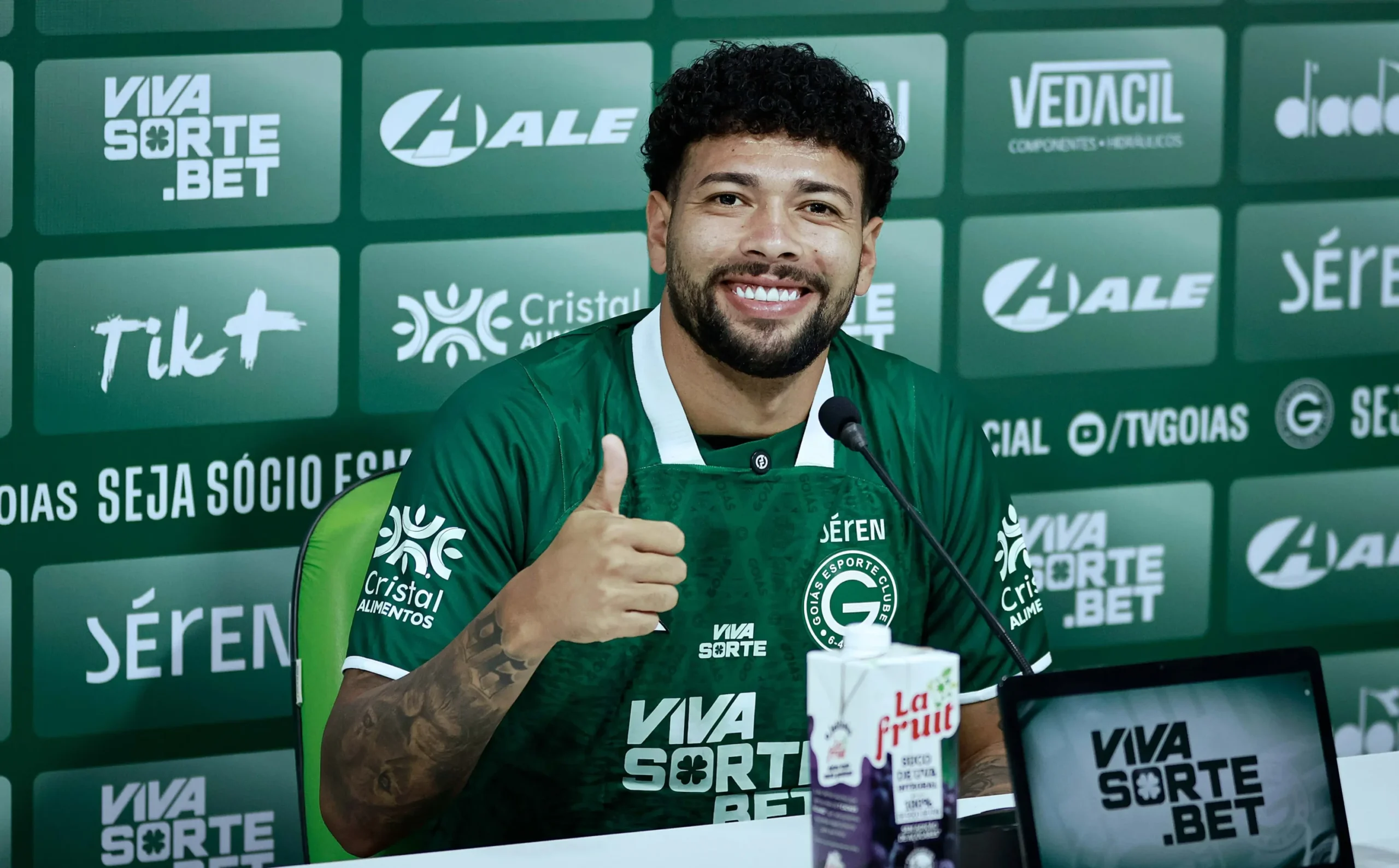 Apresentado, Filipe Machado diz que Goiás tem obrigação de voltar a ser campeão goiano