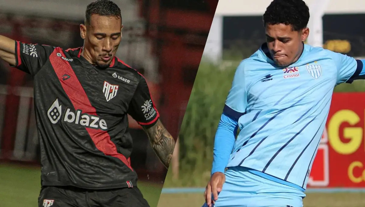 Atlético-GO e Crac se enfrentam neste sábado (31) em momentos opostos no Goianão