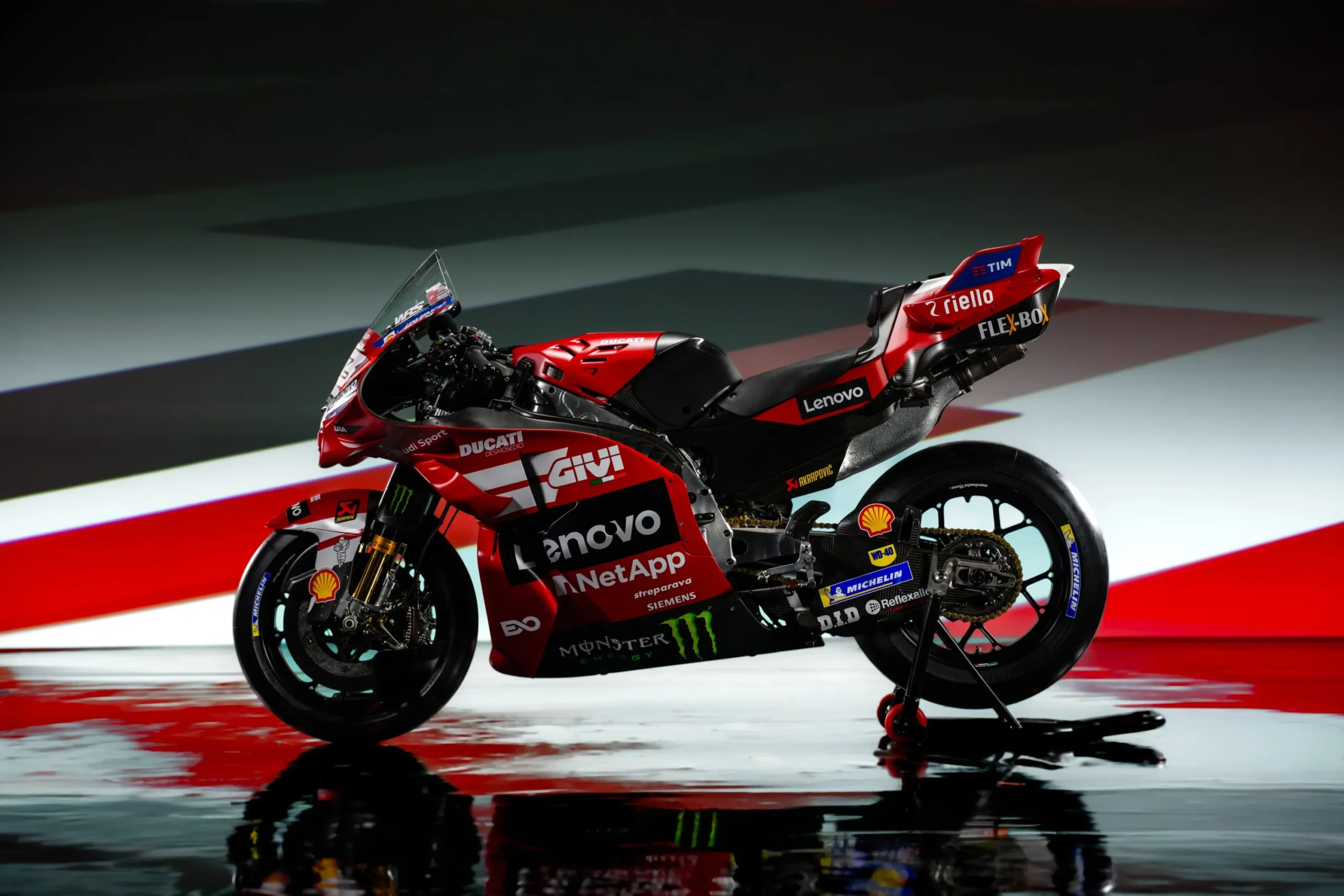 Atual campeã, Ducati apresenta moto para a temporada de 2026 da MotoGP