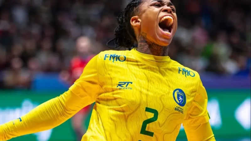 Brasileira concorre a prêmio de melhor jogadora de Handebol do mundo