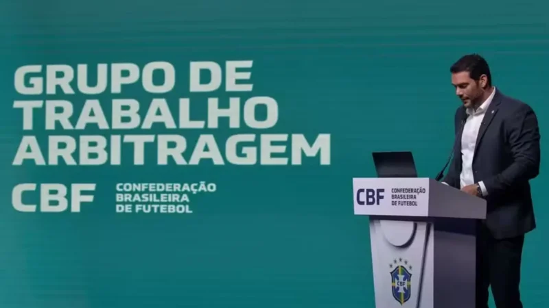 CBF anunciará mudanças na profissionalização da arbitragem para o início do Brasileiro