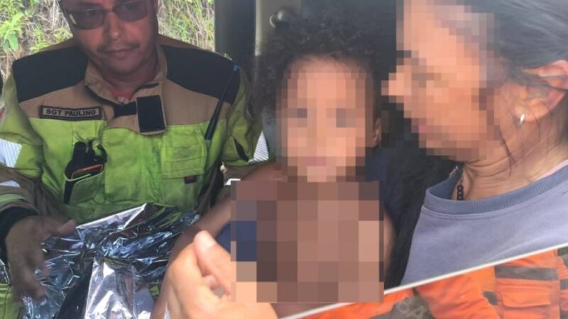 Caso Alice: criança de 4 anos é encontrada viva pelos Bombeiros de MG