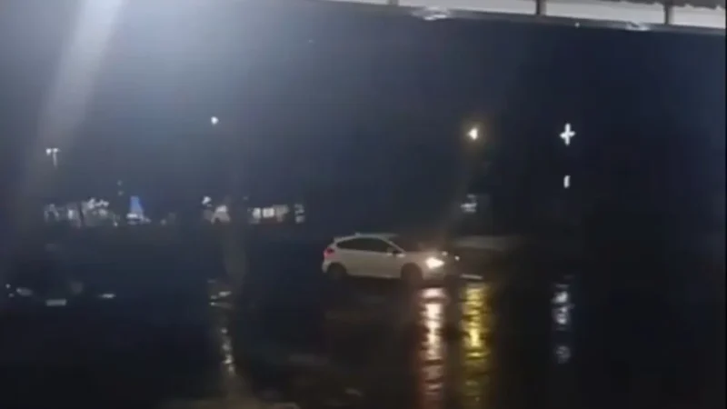 Casal é preso após realizar manobras perigosas e ameaças em frente a distribuidora de bebidas, em Goiânia; vídeo