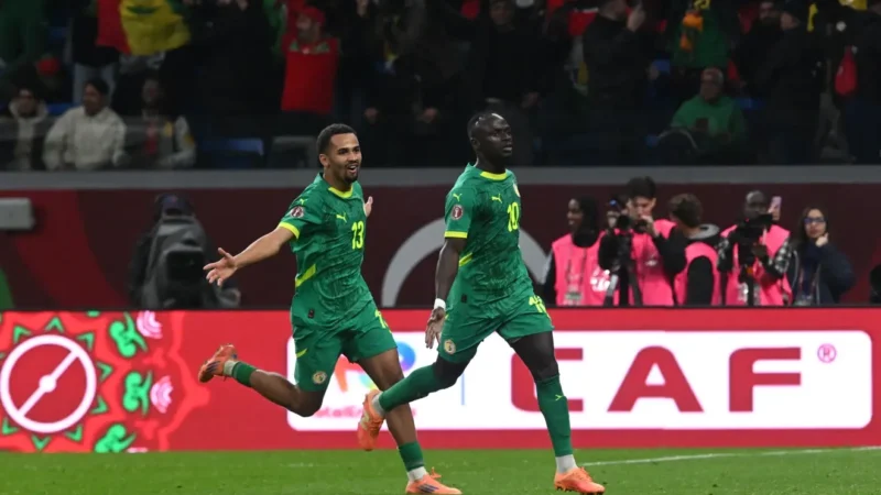 Com gol de Mané, Senegal derrota o Egito e vai à final da Copa Africana de Nações
