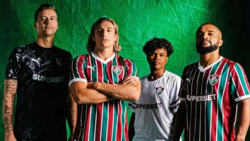 Com nova fornecedora, Fluminense apresenta uniformes para a temporada de 2026