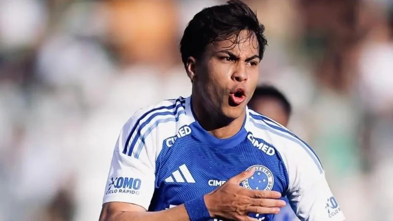 Cruzeiro encerra negociações com o Flamengo por Kaio Jorge, diz portal