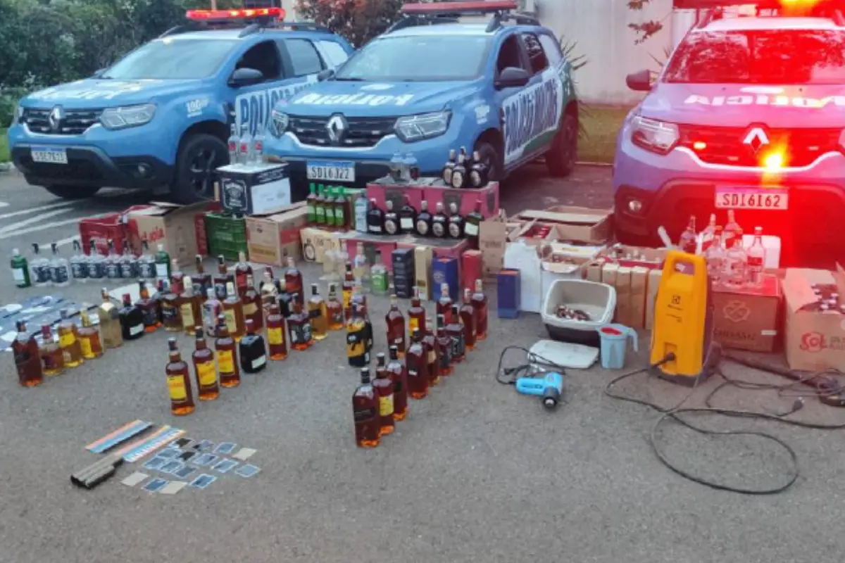 De Old Parr a Ballantines: PM fecha fábrica de whisky falsificado perto de Anápolis