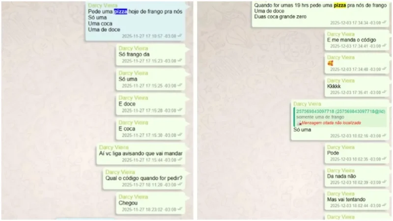 Documento do MP diz que delegado preso usava celular na cela da DIH até para pedir pizza
