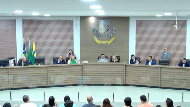 Dudu foi reempossado como presidente da Câmara Municipal