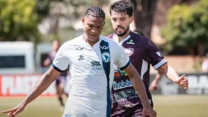 Em duelo com quatro gols e duas expulsões, Inhumas e Centro-Oeste empatam no Zico Brandão