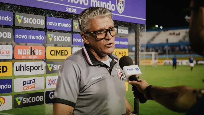 “Estou envergonhado!” Dispara técnico do Anápolis após derrota para o Goiatuba