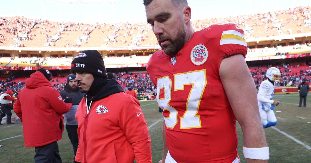 Travis Kelce segue a máxima ‘sorte no amor, azar no jogo’