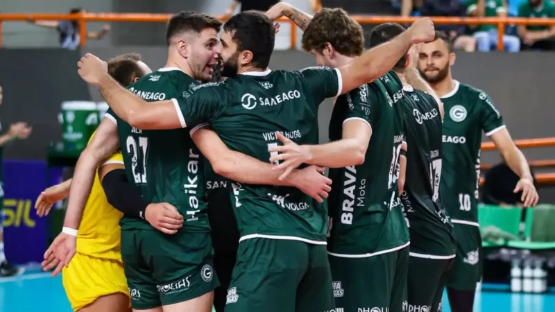 Goiás se impõe e volta a vencer na Superliga Masculina de Vôlei