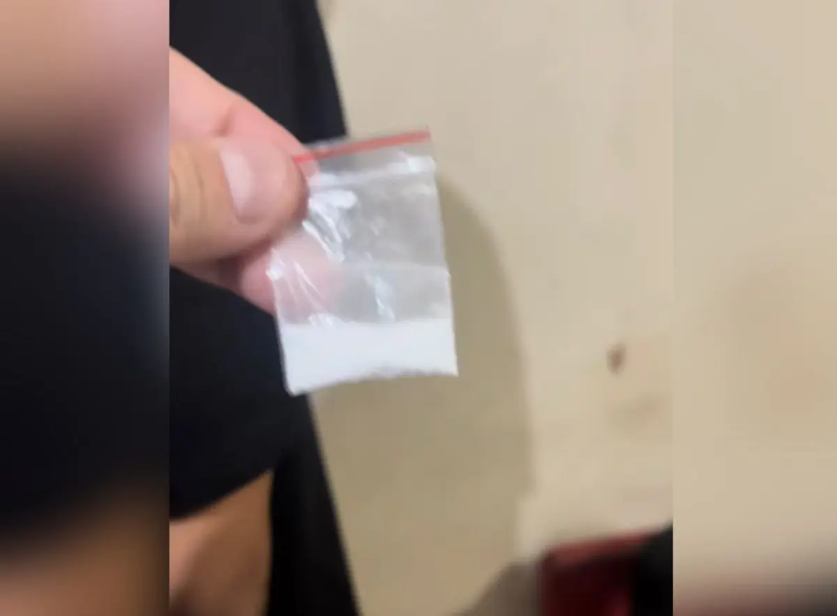 Homem preso por tráfico diz à polícia que cocaína era remédio