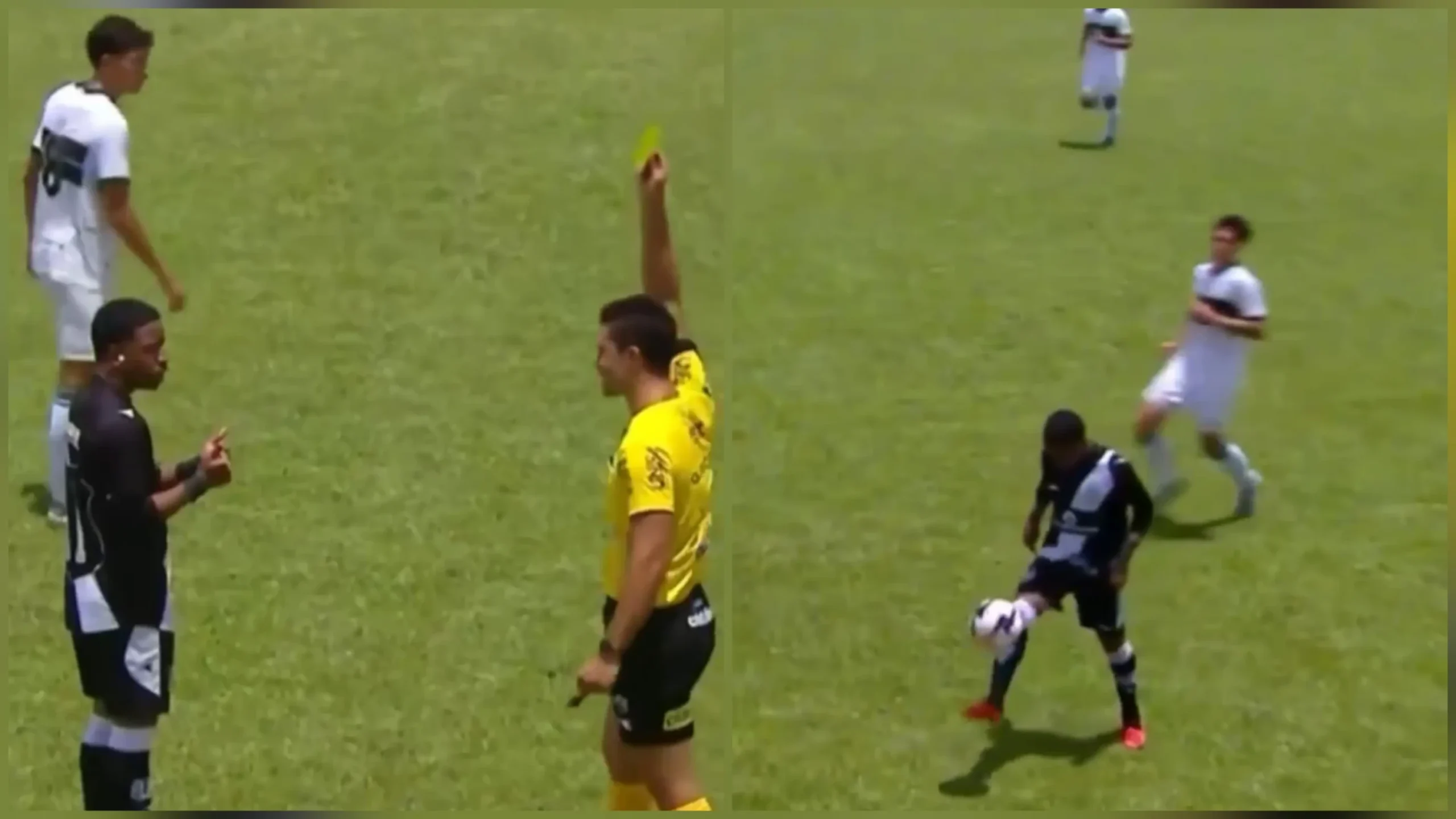 Jogador recebe cartão por fazer embaixadinhas na Copinha