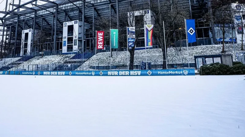 Jogo entre Hamburgo e Leverkusen é cancelado pouco antes do início; confira o motivo
