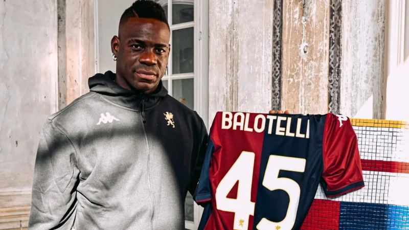 Lembra dele? ‘Bad boy’ do futebol Balotelli acerta com clube de Dubai e volta aos gramados após deixar o Genoa