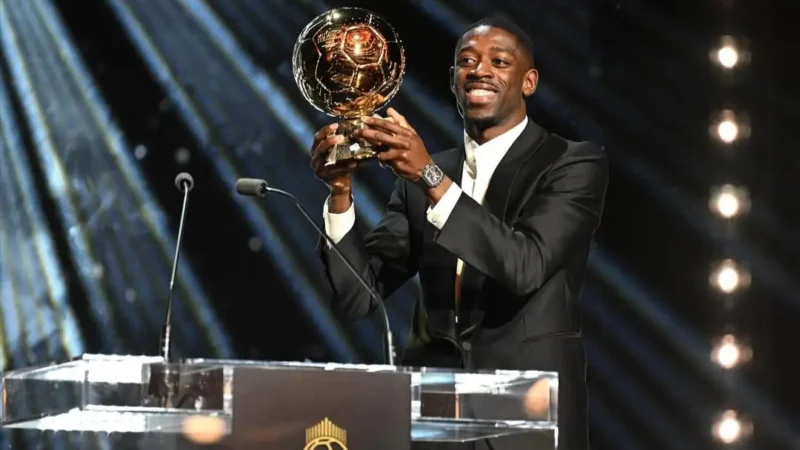 Liga Saudita prepara investida para tirar Dembélé, atual vencedor da Bola de Ouro, do PSG