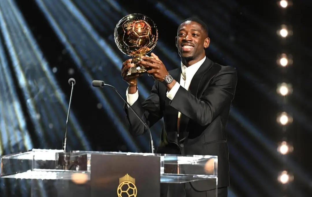 Liga Saudita prepara investida para tirar Dembélé, atual vencedor da Bola de Ouro, do PSG