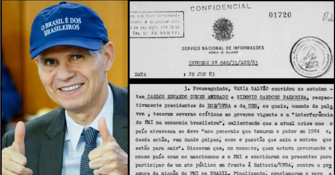 Ditadura produziu mais de 140 relatórios citando o superministro de Lula