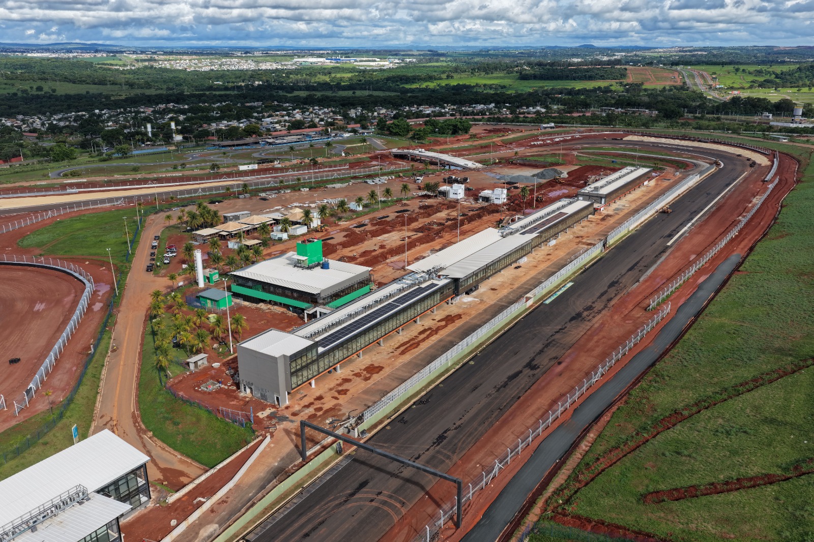 Obras do Autódromo de Goiânia entram na reta final, com 84%