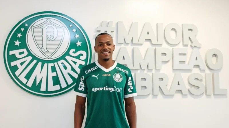 Palmeiras anuncia a contratação do volante Marlon Freitas