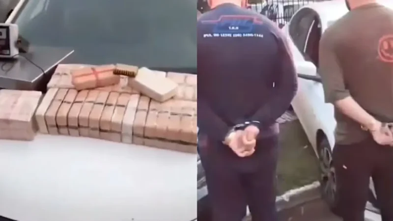 Polícia apreende cocaína de R$ 1,3 milhão que ia para Goiânia