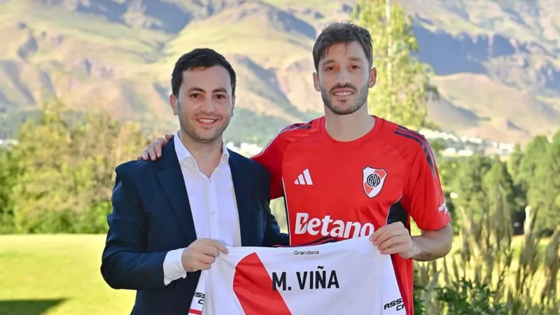 River Plate acerta empréstimo de Viña, do Flamengo, e jogador é anunciado