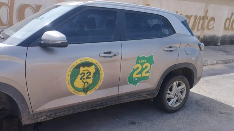 Rota 22 reúne apoiadores em adesivaço neste sábado, em Goiânia