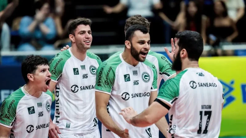 Saneago Goiás elimina o Minas e faz história na Copa Brasil de Vôlei