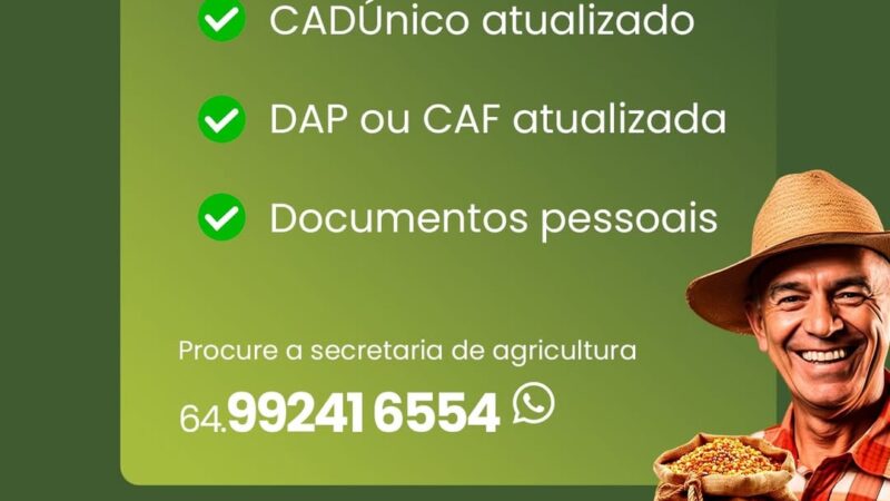 Semear Social recupera pastagens e apoia produtor rural