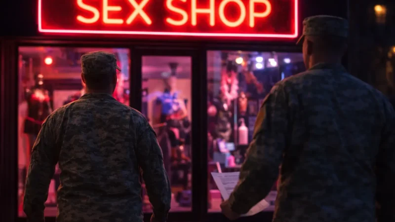 Sex shop recebe carta do Departamento de Guerra dos EUA; veja
