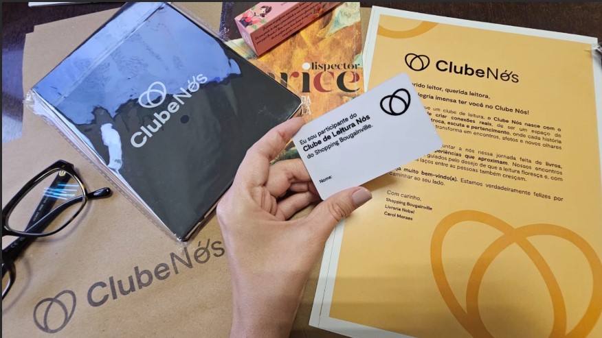 Shopping Bougainville lança Clube de Leitura Nós