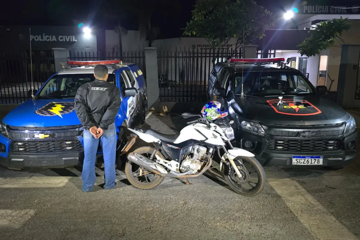 Suspeito de tentativa de homicídio é preso ao trafegar na contramão na BR-414, em Goiás