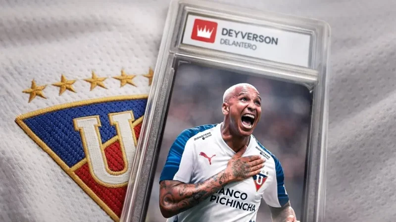 Time equatoriano anuncia a contratação do atacante Deyverson