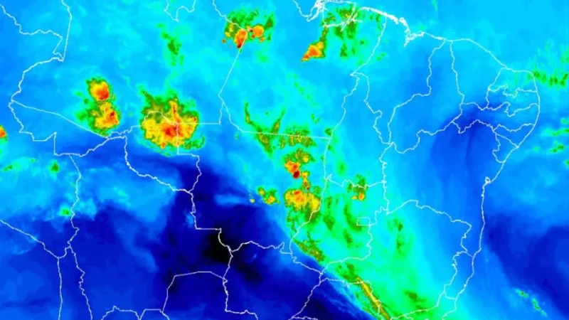 Vapor de água da Amazônia deve provocar chuvas ainda mais volumosas em Goiás; entenda fenômeno