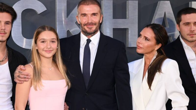 Filho de David Beckham envia notificação extrajudicial aos pais