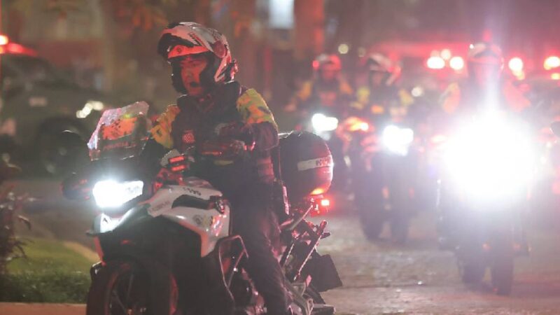 PM inicia megaoperação de três dias em São Paulo contra roubos praticados com motos